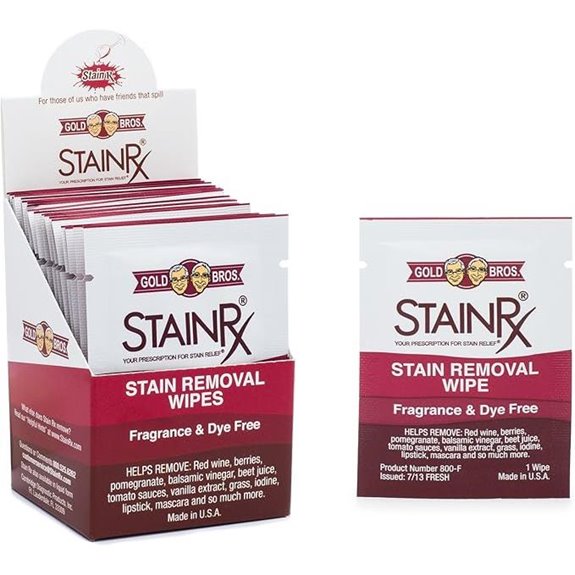 18 Pack Stain Remover Wipes for All Surfaces