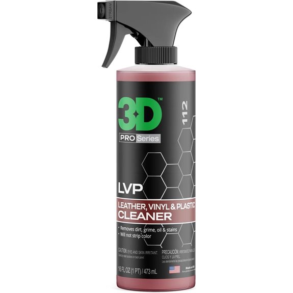 3D LVP Interior Cleaner for Leather & Surfaces
