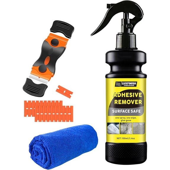 adhesive remover spray kit