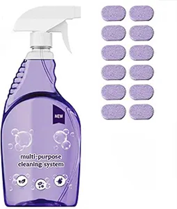 All-In-One Cleaning System with Tablets and Spray