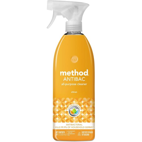 Method All-Purpose Cleaner Spray Citron Kills 99.9% Germs 28 Fl Oz