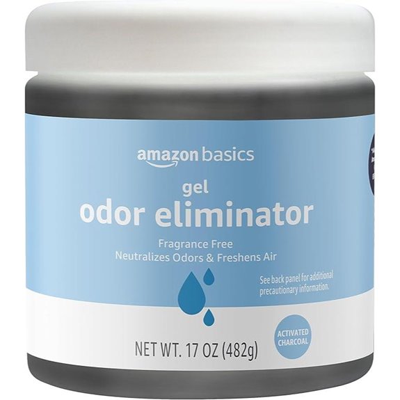 Amazon Basics Gel Odor Eliminator (Charcoal Fragrance-Free)