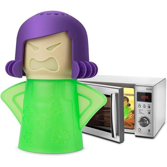 Angry Mama Microwave Cleaner Steam Disinfectant (Green)