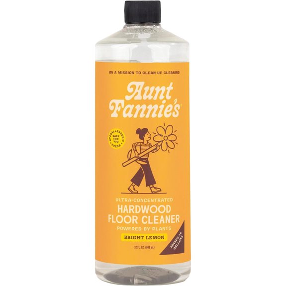 Aunt Fannie’s Vinegar-Free Hardwood Floor Cleaner (32 oz)