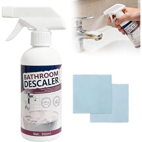 Bathroom Descaler Foam Cleaner for Hard Water Stains