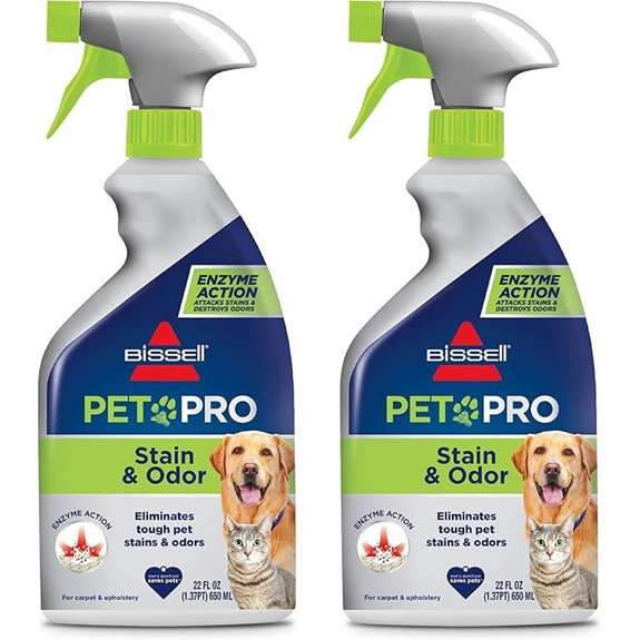 Bissell Pet Pro Stain and Odor Eliminator with Enzyme Action 2 pack 77X7F