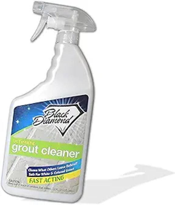 Black Diamond Grout Cleaner: Deep Stain Remover (1-Quart)