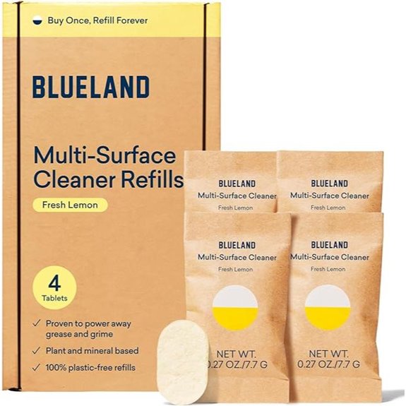 BLUELAND Multi-Surface Cleaner 4-Pack Lemon Scent
