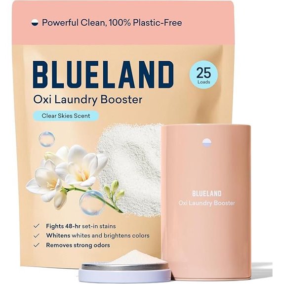 BlueLand Oxi Laundry Booster Starter Set Plastic-Free 25 Loads