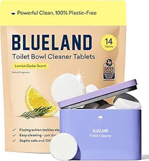 BLUELAND Toilet Bowl Cleaner Tablets Starter Set