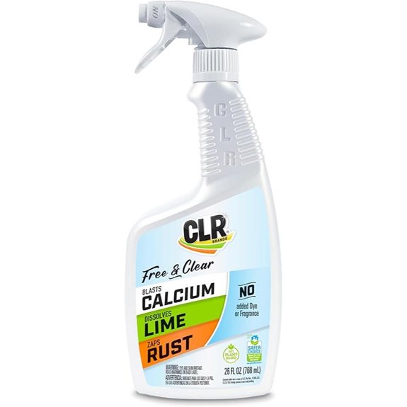 CLR Calcium Lime & Rust Remover Free & Clear (26 oz)