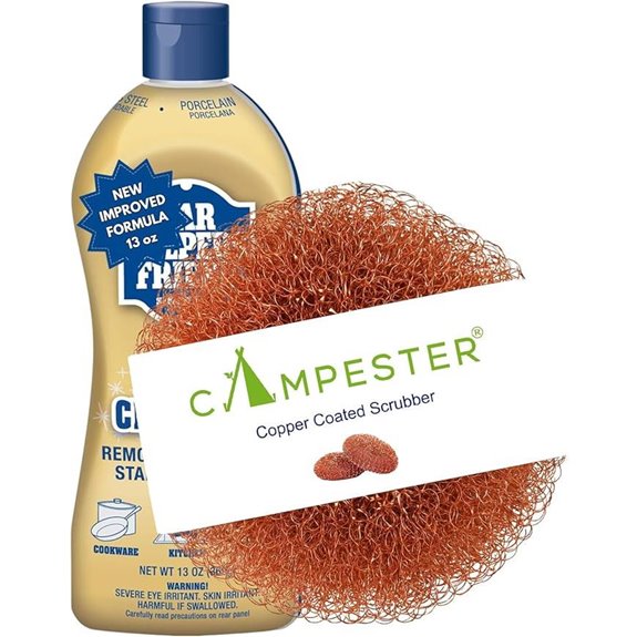 Campester Soft Surface Cleanser with Copper Scourer