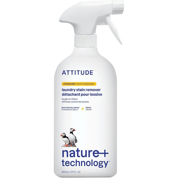 ATTITUDE Stain Remover Spray – Citrus Zest Plant-Based