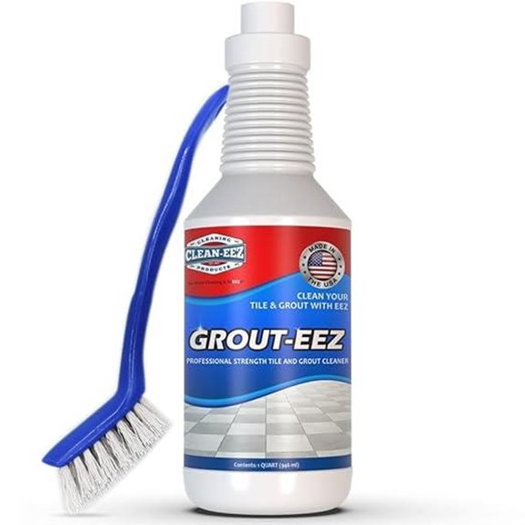 Clean-eez Grout-eez Tile Cleaner with Brush (32 oz)