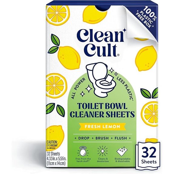 Cleancult Toilet Bowl Cleaner Sheets (32 Uses)