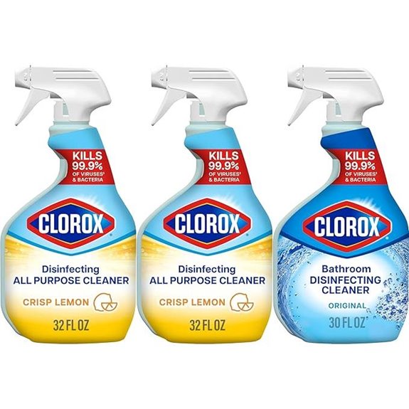 Clorox Disinfecting All-Purpose & Bathroom Cleaners (Pack of 3)