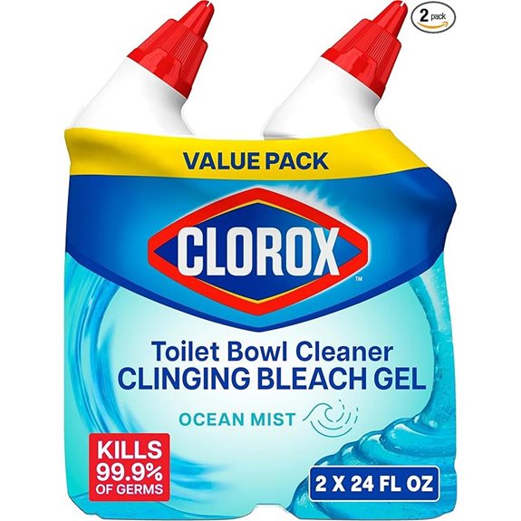 Clorox Toilet Bowl Cleaner Gel Ocean Mist (2)