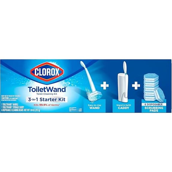 Clorox ToiletWand Cleaner with Refills and Caddy