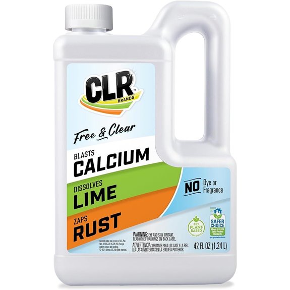 CLR Calcium Lime Rust Remover – Free & Clear 42 oz
