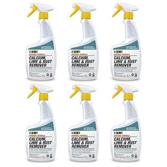 CLR PRO Calcium Lime & Rust Remover (32 oz Pack of 6)