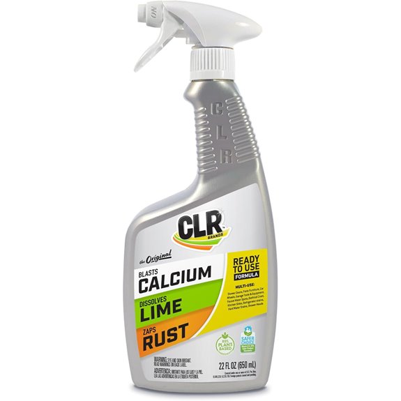 CLR Rust & Lime Remover – 22 oz Spray Bottle