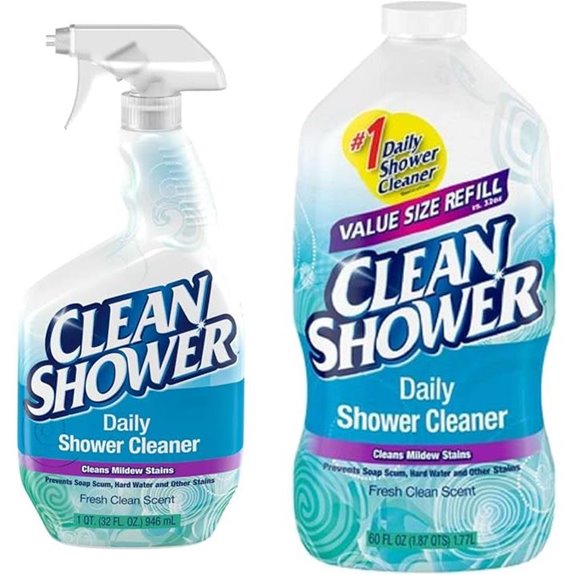Daily Shower Cleaner Bundle: 32oz + 60oz Refills