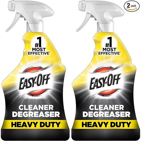 Easy Off Heavy Duty Degreaser Cleaner Spray 32 Ounce (Pack of 2)