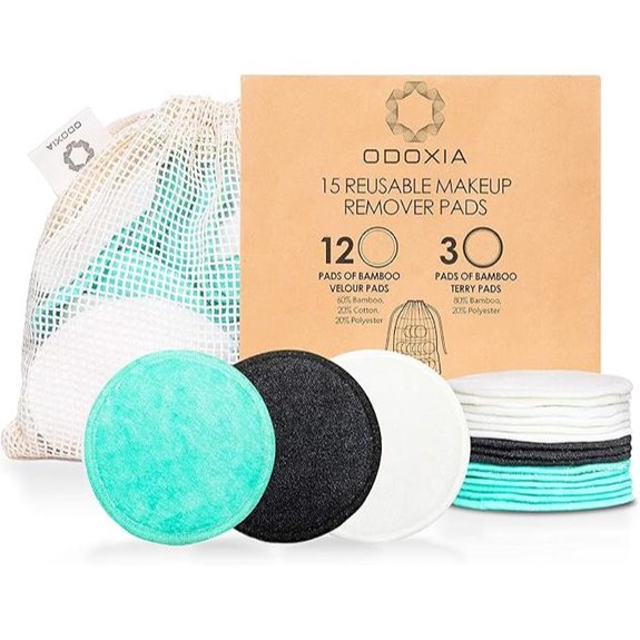 Reusable Makeup Remover Pads – Eco Bamboo Cotton Rounds