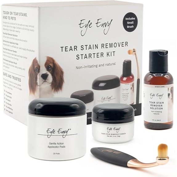 Eye Envy Tear Stain Remover Starter Kit with ProPowder Brush