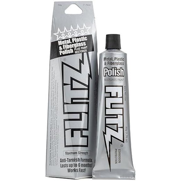 Flitz Metal Polish Paste - 1.76oz Tube (USA)