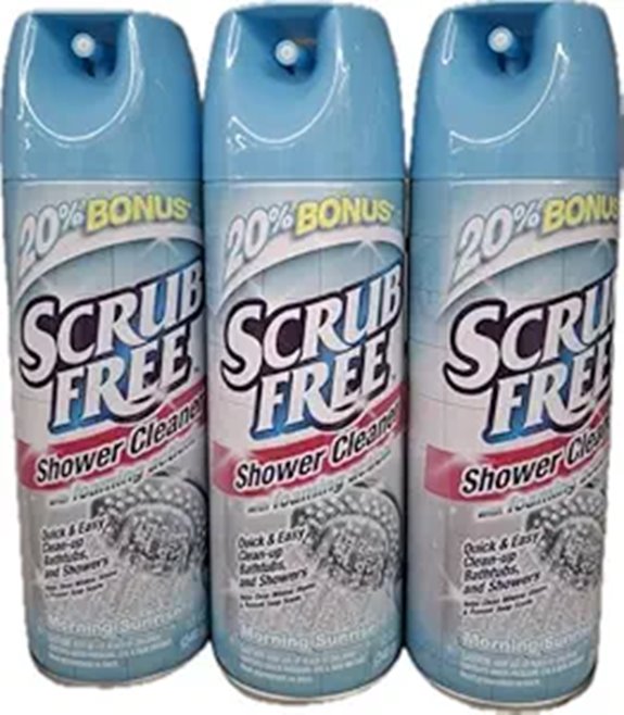 Foaming Shower Cleaner Scrub Free 3pk Morning Sunrise
