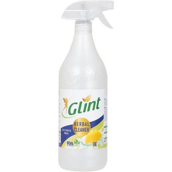 Glint Herbal Cleaner: Plant-Based Alcohol & Chemical-Free (1000 ml)