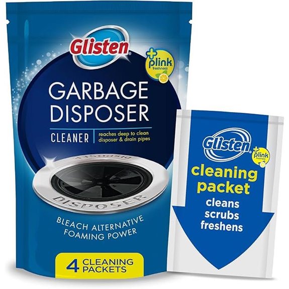 Glisten Garbage Disposer Cleaner — Lemon 4-Pack