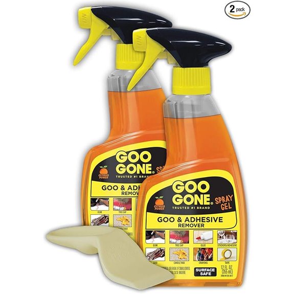 goo gone adhesive remover spray