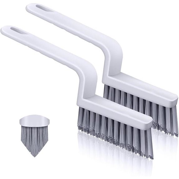 Grout Cleaner Brush V Shape Set (2)