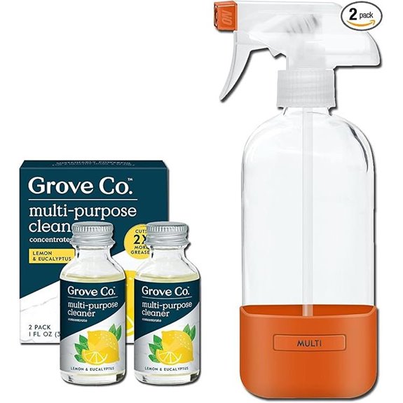 Grove Co. Cleaner Bundle: 2x1oz Concentrate + 16oz Bottle