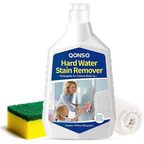 Hard Water Stain Remover for Glass and Tiles 16.9oz
