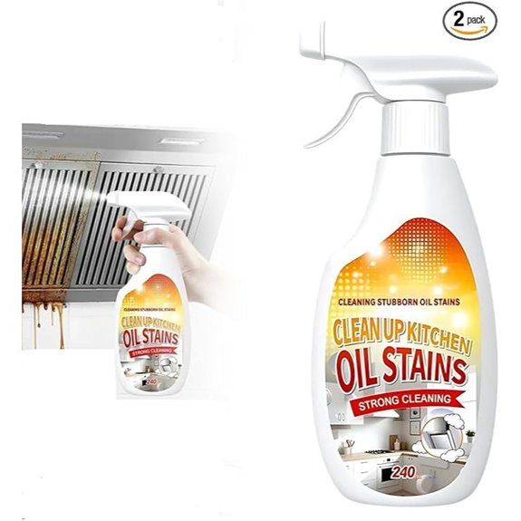 Heavy Duty Kitchen Cleaner & Grill Stain Remover