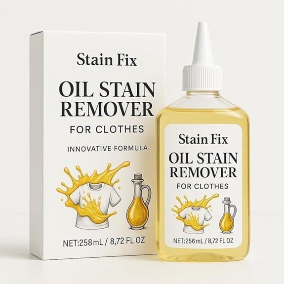instant oil stain remover for clothes