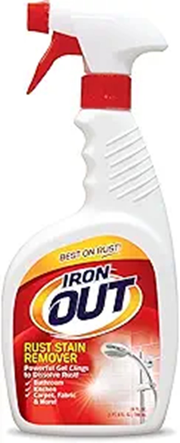 Iron OUT Rust Stain Remover Spray Gel 24 Oz USA-Made