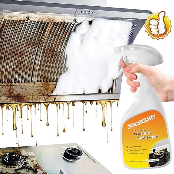 Jocecury 500ML Kitchen Foam Cleaner Spray