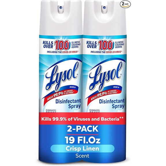 Lysol Disinfectant Spray — Multi-Purpose Room Sanitizer (2)