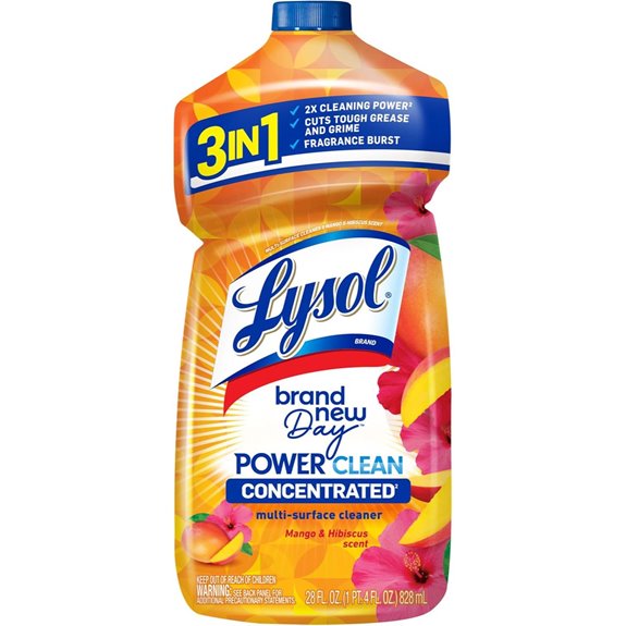 Lysol Power Clean Multi-Surface Cleaner (Mango Hibiscus)