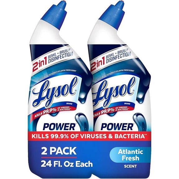 Lysol Max Strength Toilet Bowl Cleaner (2 ct)