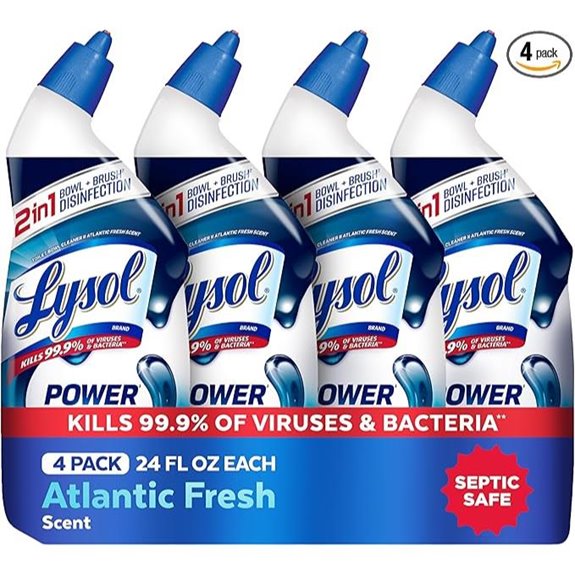 Lysol Toilet Bowl Cleaner Max Strength 24 oz (4pk)