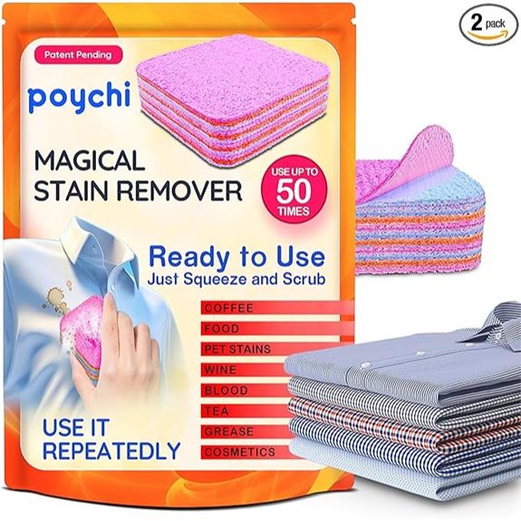 Magical Fiber Stain Remover – 2 Pack Sponge