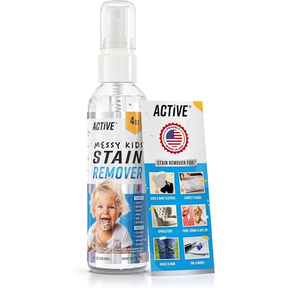 Messy Kids Stain Remover Spray for Clothes (4 oz)