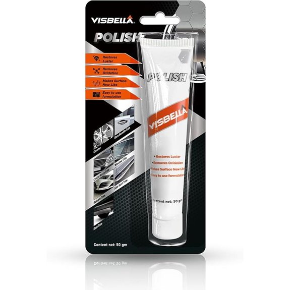 Metal Polish Paste: Restorer Tarnish Remover Protectant 1.76OZ