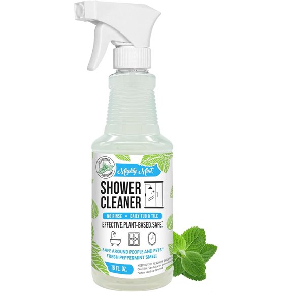 Mighty Mint Shower Cleaner: No-Rinse Daily Spray