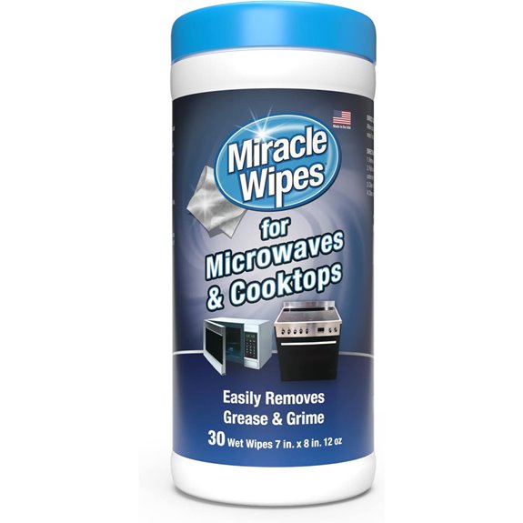 MiracleWipes Microwave & Cooktop Cleaner (30 Count)
